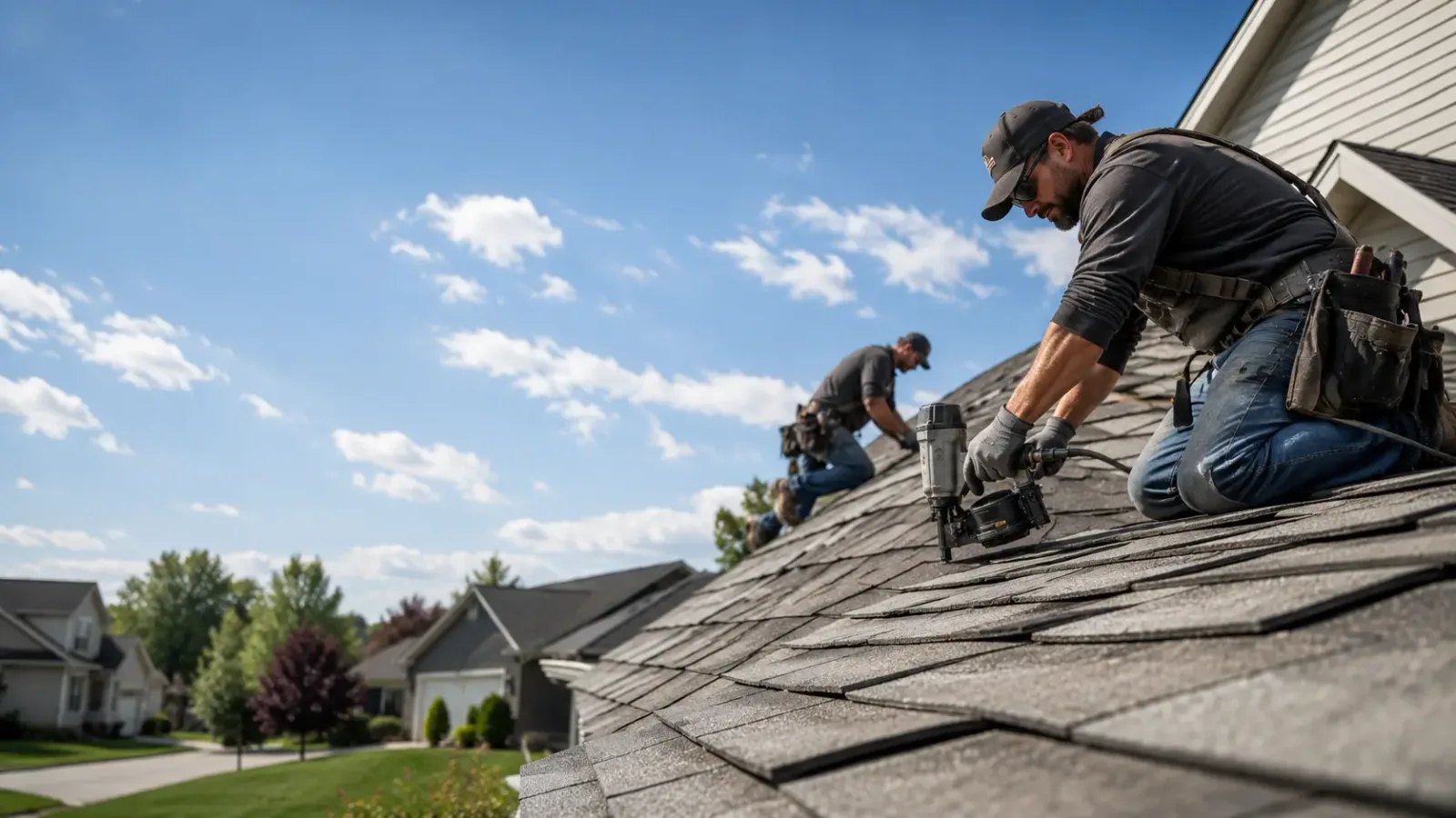 Storm Damage Roof Repair in Mansfield, IL near me
